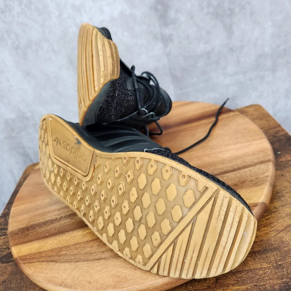 Adidas X_PLR Running Shoes Mens 11.5 Black Gum‎ Sneakers Trainers  B37438